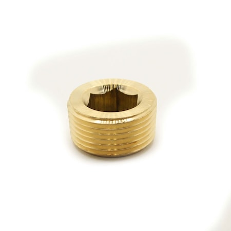 1/8 Brass Countersunk Plug